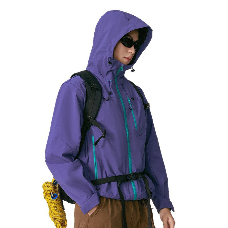 Unisex 3‑in‑1 Waterproof Mountaineering Jacket with Removable Liner
