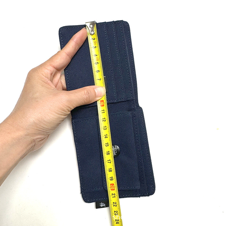 Stüssy short wallet, Oxford cloth short half off