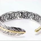 Brezin Locks Multi-Feather Bracelet