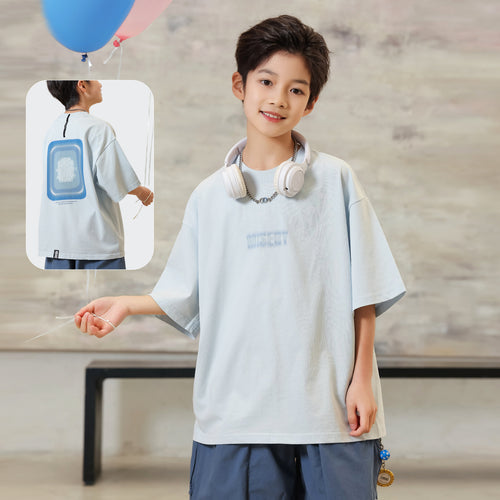 2026 Summer Boys Thin Printed T-Shirt