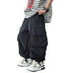 Big Kids Stylish All-Match Thin Big Pocket Boys Cargo Pants