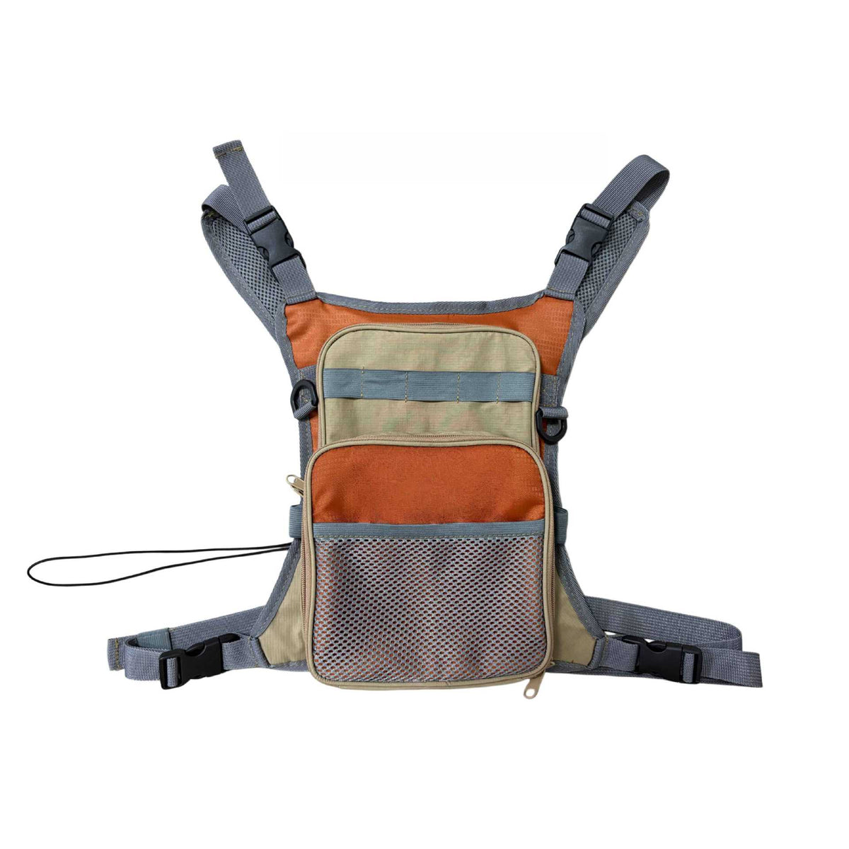 Lightweight Multifunctional Chest Vest Bag, Wear‑Resistant for Fishing Running Hiking Outdoor Sports