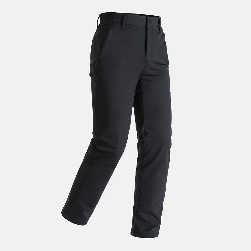 WENHOUU Waterproof Softshell Hiking Pants, Lightweight Breathable Commuter Trousers for Men