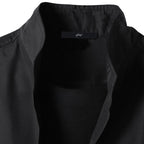 Black V-neck fake two-piece long-sleeved shirt, new in autumn.