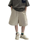 Pure Cotton Breathable Boys' Mid-Length Shorts