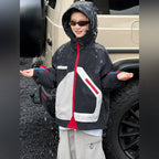 Boys Light Autumn Splicing Charge Jacket