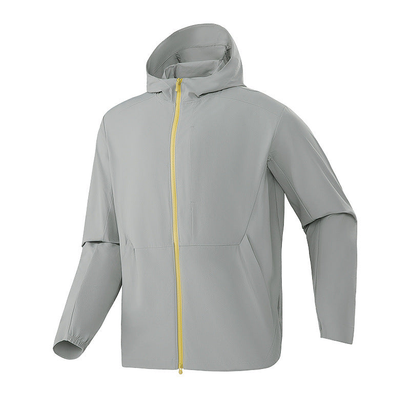 Unisex Summer Sun Protection Jacket Lightweight Breathable Outdoor Fishing Sports Coat