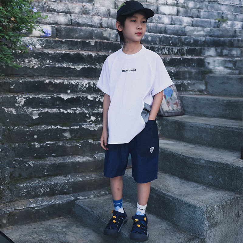 Lightweight, soft vintage denim shorts for older boys