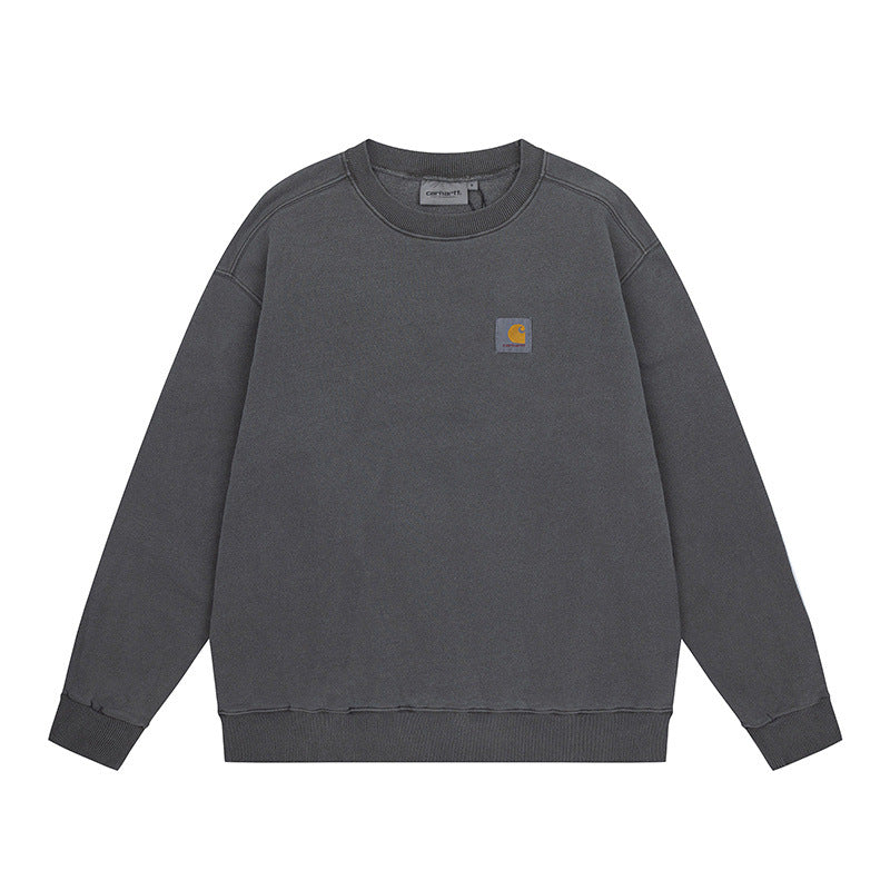 Carhartt WIP Nelson Sweat - Distressed Washed Crew Neck Sweatshirt