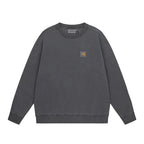 Carhartt WIP Nelson Sweat - Distressed Washed Crew Neck Sweatshirt