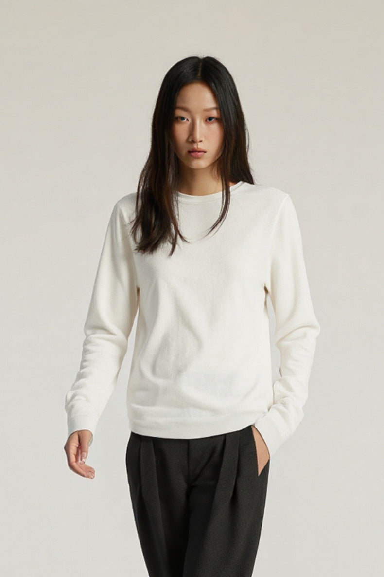 Women's Lensing Tencel wool fitted top