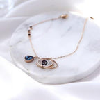 Titanium Steel Evil Eye Anklet