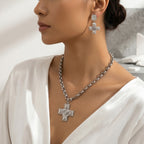 Nature Cast Metalworks Cross Pendant Necklace