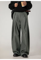 2025 Four Seasons New Street Trend Loose Straight Casual Pants Men's Youth Youth Popular Sports Casual Pants S-XXXL