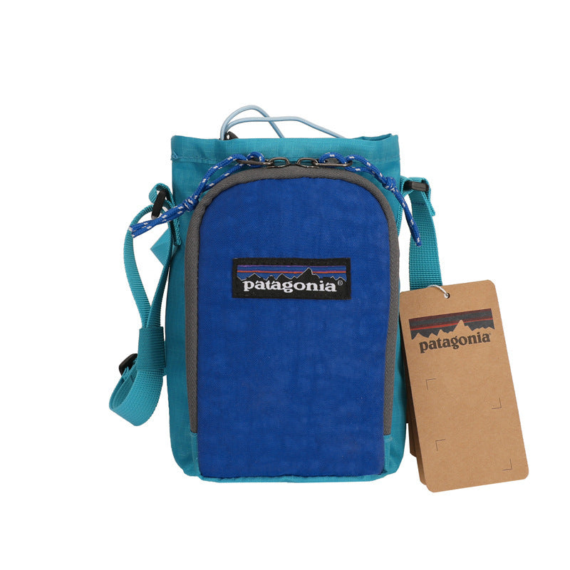 Patagonia Lightweight Drawstring 1.8L Crossbody Bag, Ripstop Nylon Outdoor Shoulder Sling Pack