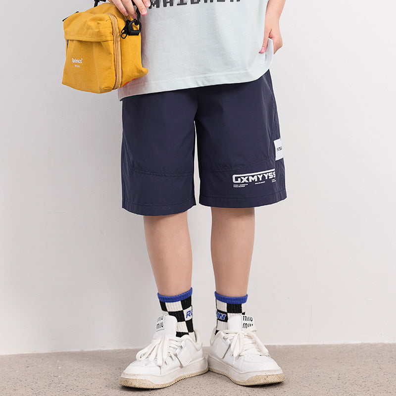 Kids Summer Athletic Quick-Dry Shorts