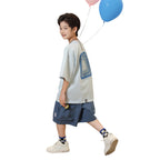 2026 Summer Boys Thin Printed T-Shirt