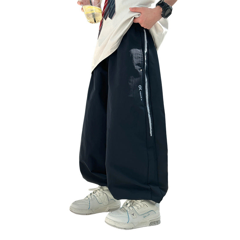 Big Kids Stylish All-match Breathable Thin Quick Dry Pants