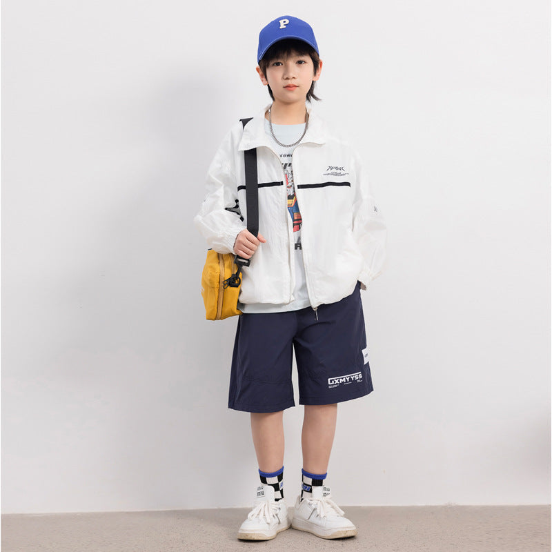 Kids Summer Athletic Quick-Dry Shorts