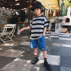 Soft Cotton Kids Mountain Style Denim Shorts