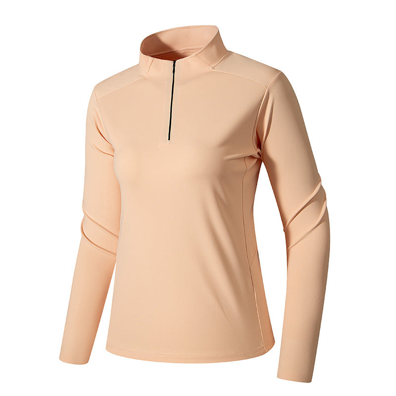 Women Mountain‑Style Quick‑Dry Long Sleeve Athletic Hiking Top