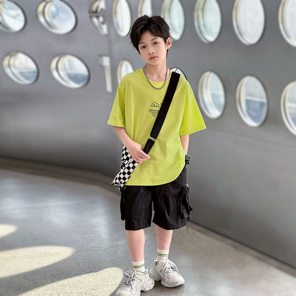 Boys Lightweight Printed Trendy T-Shirt