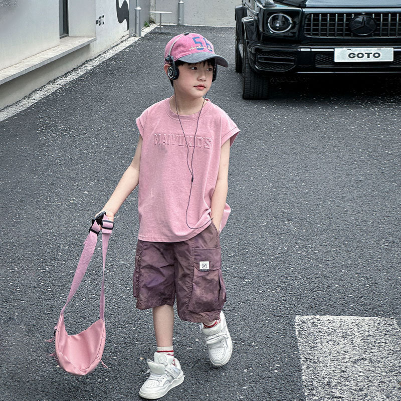 Boys' Sleeveless Summer Sports Set