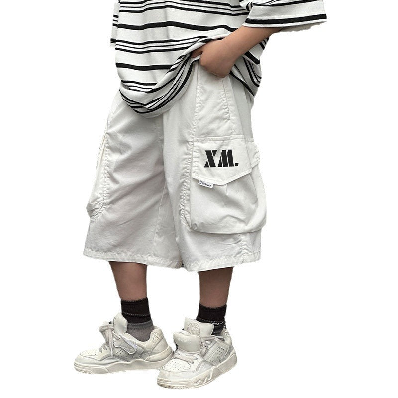 Cotton Casual Cargo Shorts for Kids