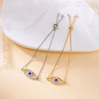 Turkish Evil Eye Adjustable Bracelet