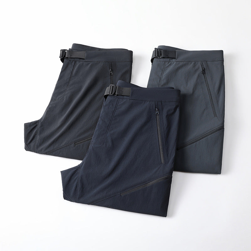 Men's Waterproof Breathable Stretch Softshell Outdoor Hiking Pants
