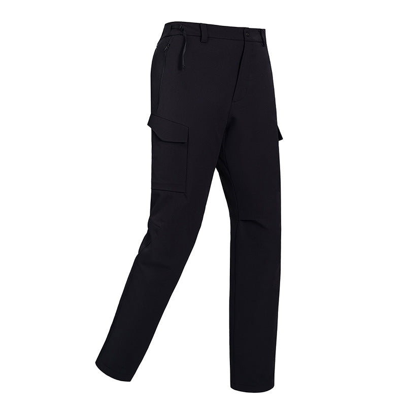 Men & Women Fluorine-Free Softshell Pants, Water Repellent Tactical Hiking Pants