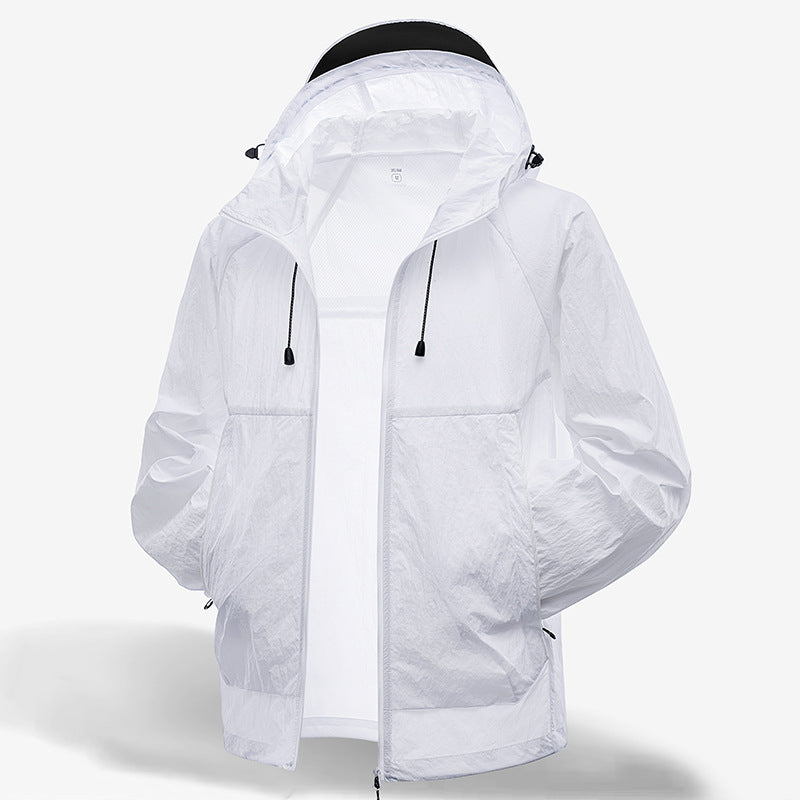 Lightweight Reflective UPF50+ Sun Protection Jacket Anti‑Bacterial Quick Dry for Men & Women