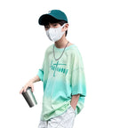 Kids Tie-Dye Gradient Casual Tee