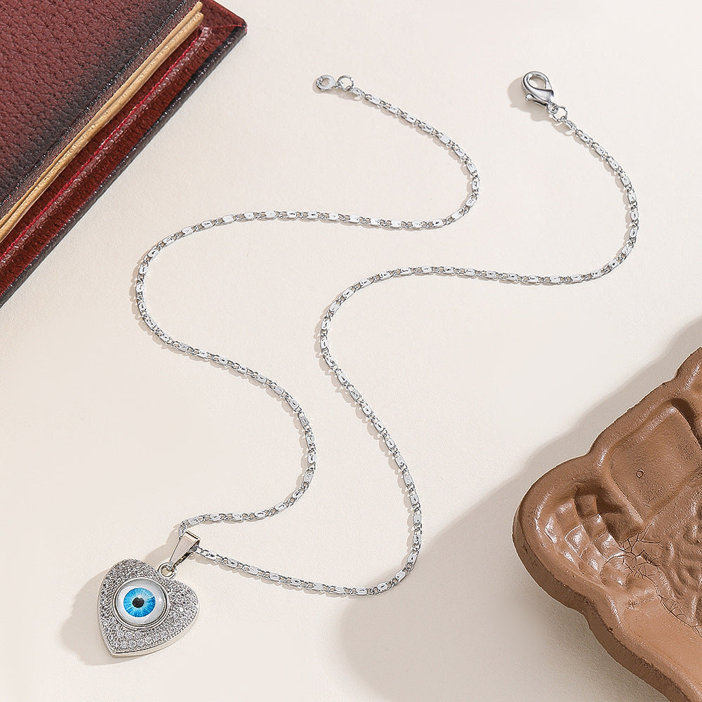 Evil Eye Necklace with Zircon