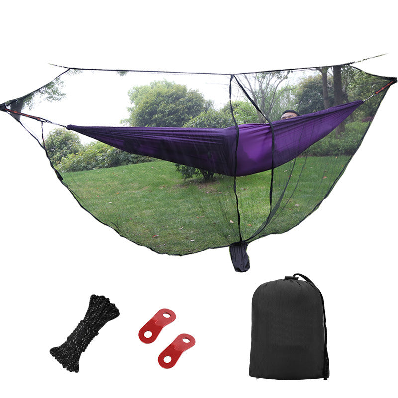 360‑Degree Anti‑Mosquito Net Hammock for Outdoor