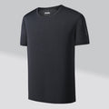 Men's Ice‑Silk Quick Dry Outdoor T‑Shirt Summer Loose Short Sleeve Tee
