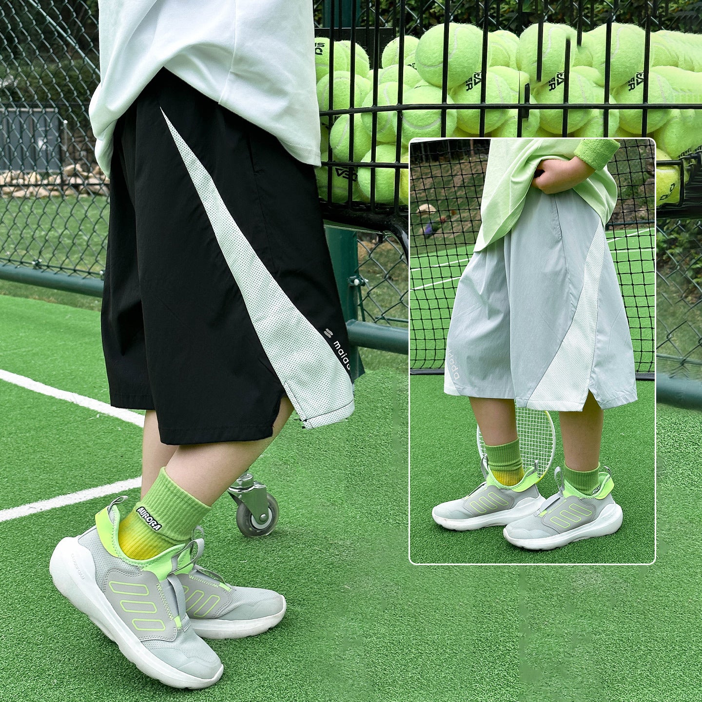 Boys Color Block Quick Dry 5" Sun Protection Shorts