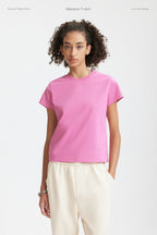 Women's 260g Oversized Macaron T-Shirt