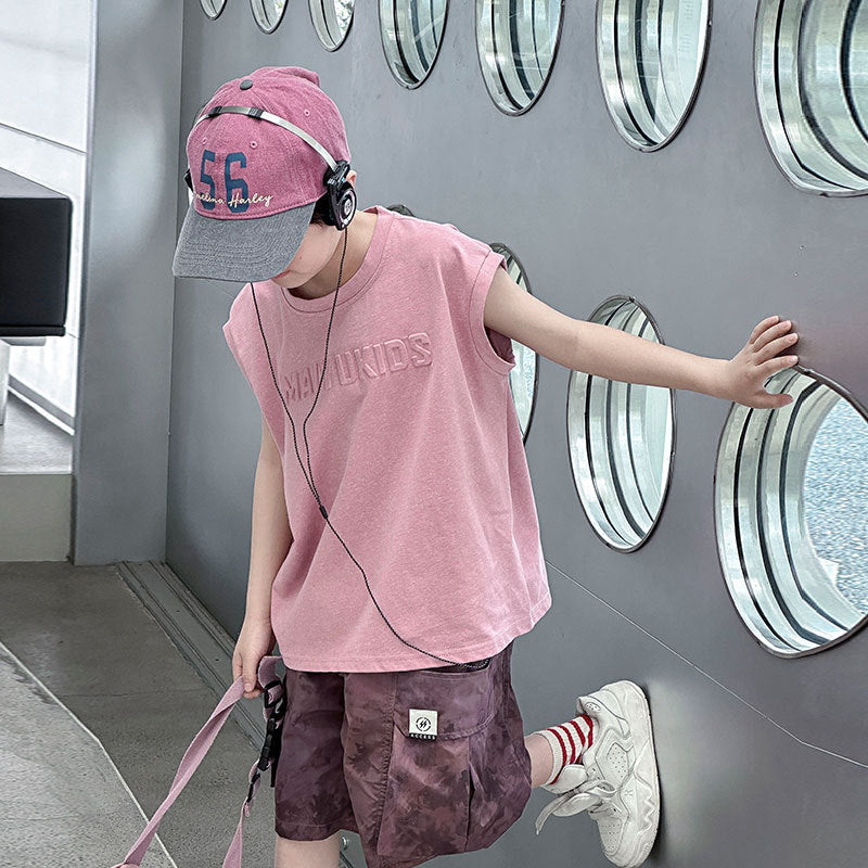 Boys' Sleeveless Summer Sports Set