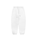 Unisex Fleece-Lined Joggers with Cuffed Hems