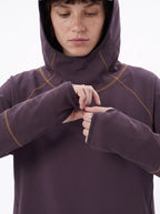 light outdoor color-blocked raglan hoodie