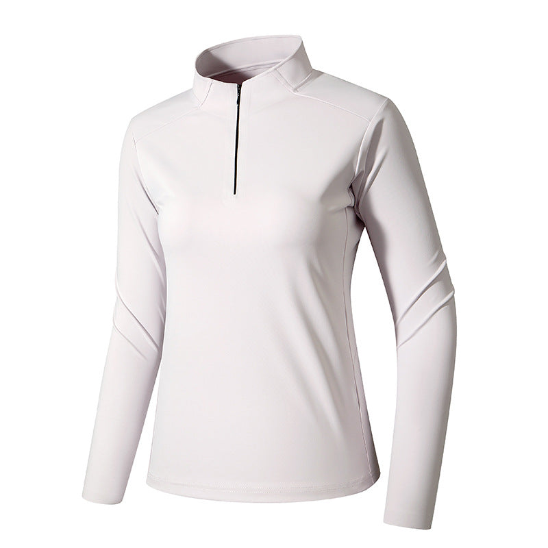Women Mountain‑Style Quick‑Dry Long Sleeve Athletic Hiking Top