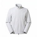 Men Women Stand‑Collar Softshell Jacket Lightweight Windproof Water Resistant Outdoor Business Coat