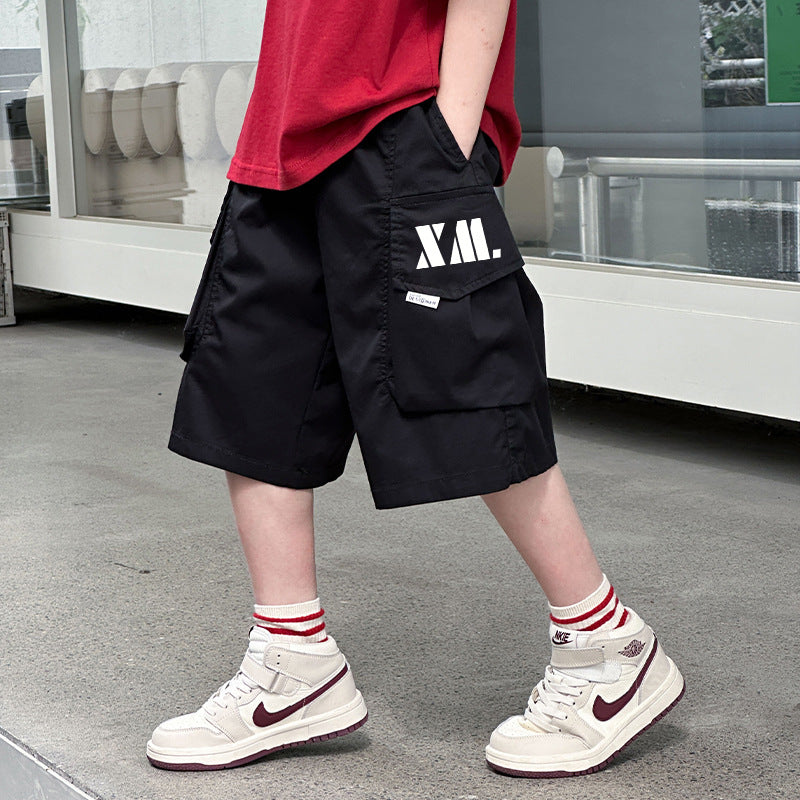 Cotton Casual Cargo Shorts for Kids