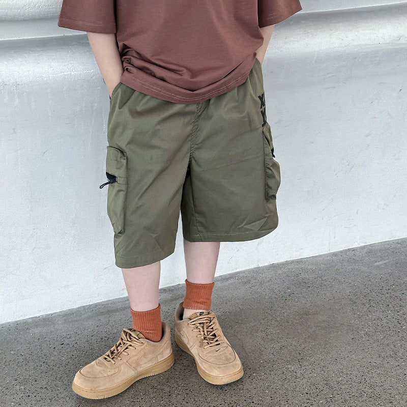 New 5 Inch Cargo Shorts for Kids