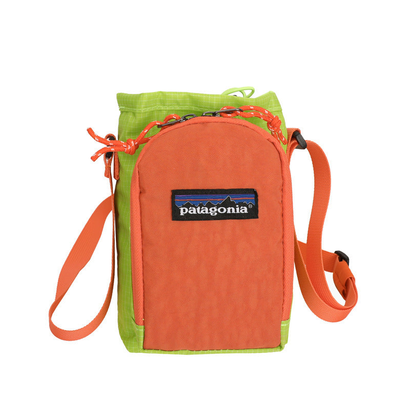 Patagonia Lightweight Drawstring 1.8L Crossbody Bag, Ripstop Nylon Outdoor Shoulder Sling Pack