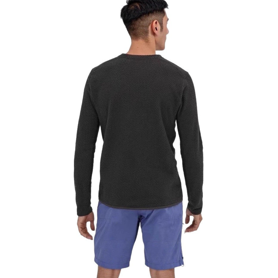 Patagonia Men's R1 Air Crew Long Sleeve Shirt, Waffle Fleece Outdoor Top