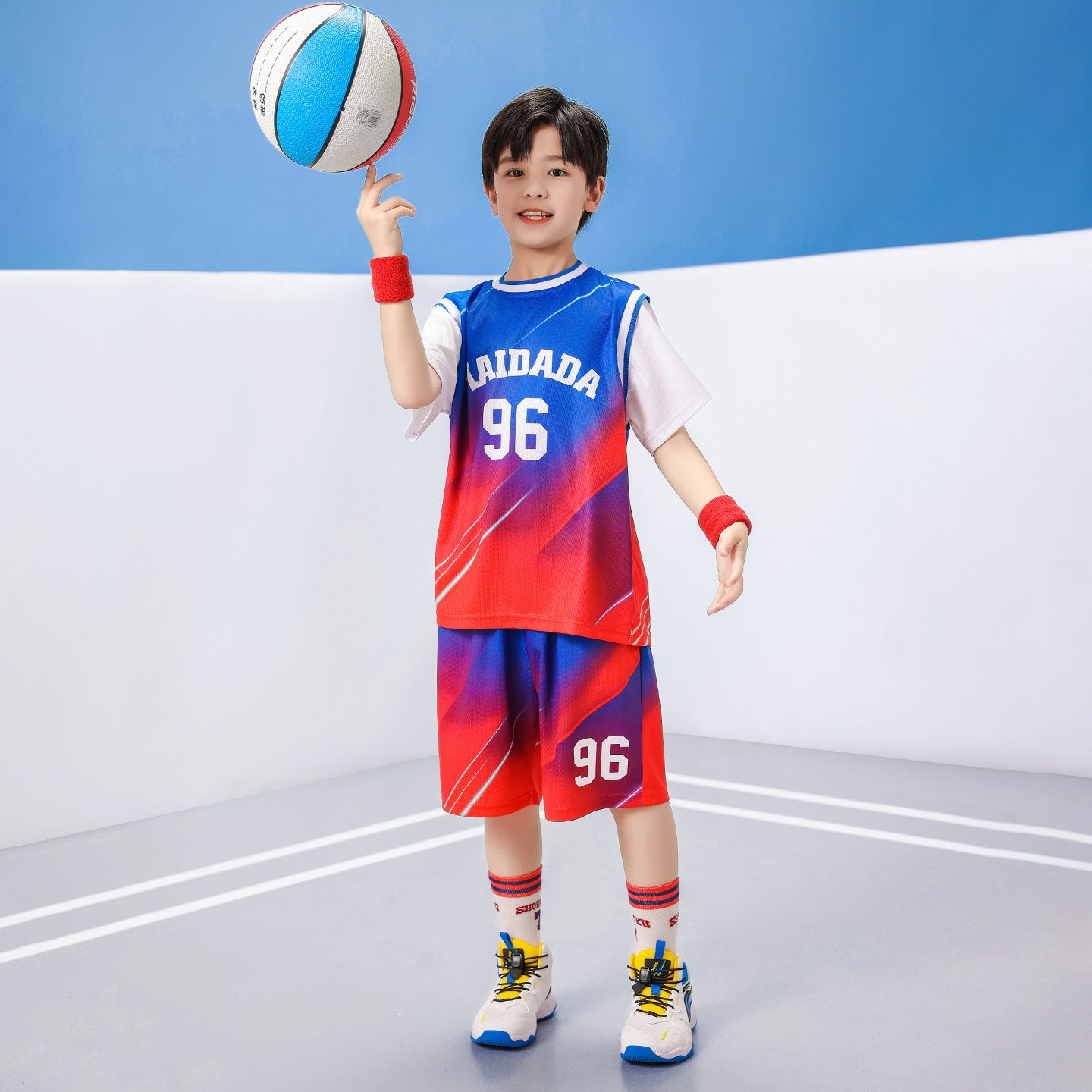 Children's Quick-Drying Basketball Uniform Set