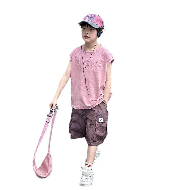 Boys' Sleeveless Summer Sports Set