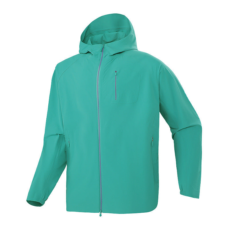 Seam‑Taped UV Protection Skin Windbreaker for Men Women